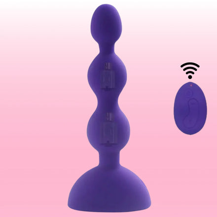 Aphrodisia Uzaktan Kumandalı Boncuklu Anal Vibratör