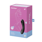 Satisfyer Curvy Trinity 4 Insertable Black Emiş Güçlü Vibrator