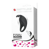 Pretty Love Rabbit Vibrator Cock Ring Titreşimli Penis Halkası BI-210152