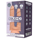 Silexd Double Penetration Titreşimli Çift Başlı Realistik Penis
