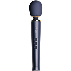 Le Wand Petite Rechargeable Vibrating Body Massager Masaj Aleti - Navy