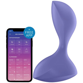 Satisfyer Sweet Seal Telefon Kontrollü Anal Titreşimli Plug-Lilac