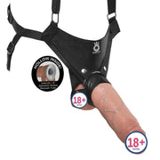 Pipedream King Cock 11 İnch Hollow Strap-On Askı Kemerli İçi Boş Penis