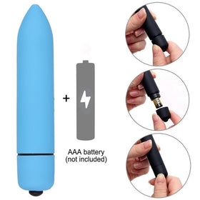 Erox Kirus Bullet Vibes Kurşun Mini Vibratör-Blue
