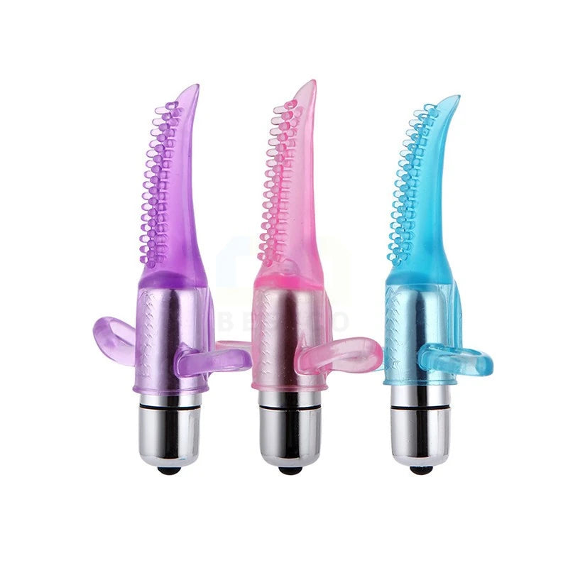 Erox To Me Finger Vibrator Klitoris Uyarıcı Parmak Vibratör-Purple