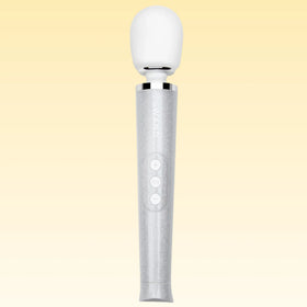 Le Wand Petite All That Glimmers Oplaadbare Vibrerende Massager White
