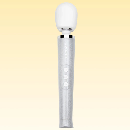 Le Wand Petite All That Glimmers Oplaadbare Vibrerende Massager White