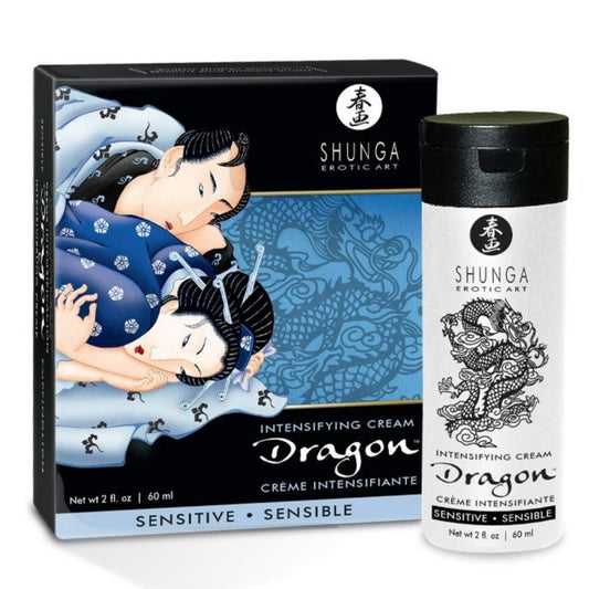 Shunga Dragon Sensitive Cream 60 Ml Çiftlere Özel Krem