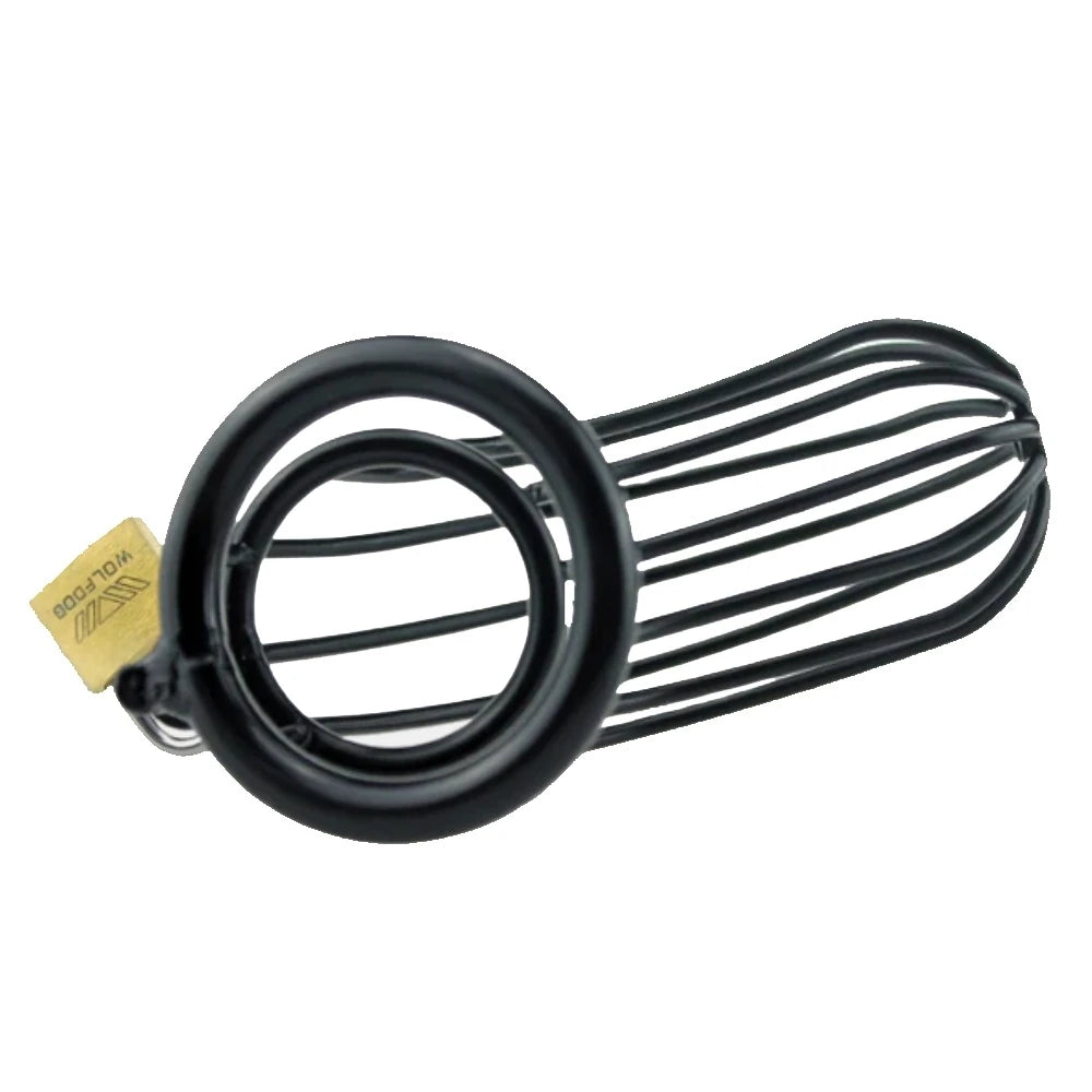 Erox Dreams Breathable Cage Metal Penis Kilidi 50 Mm Black