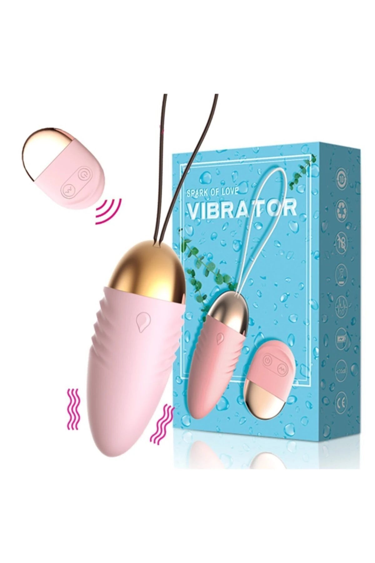 Erox Spark Green Vibration Giyilebilir Uzaktan Kumandalı Vibratör