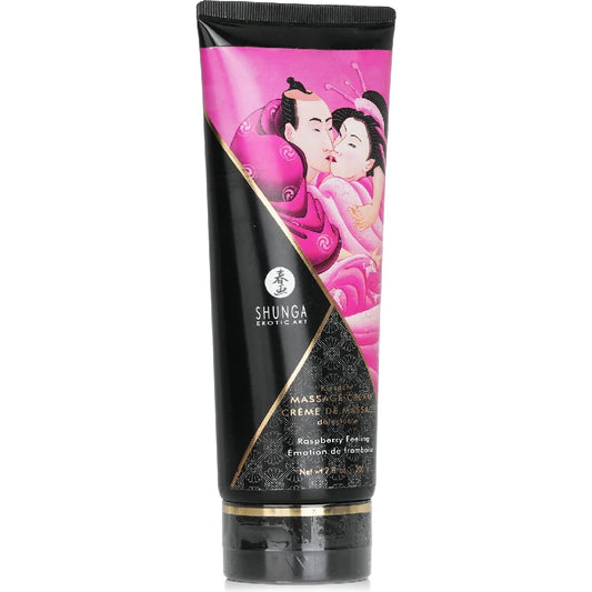 Shunga Kissable Massage Cream Ahududulu Öpülebilir Masaj Jeli 200 Ml.
