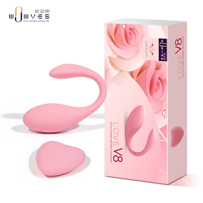 Wowyes V8 Egg Uzaktan Kumandalı 10 Mod Vibratör