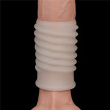 Lovetoy Spiral Knights Ring Titreşimli Yarım Penis Kılıfı