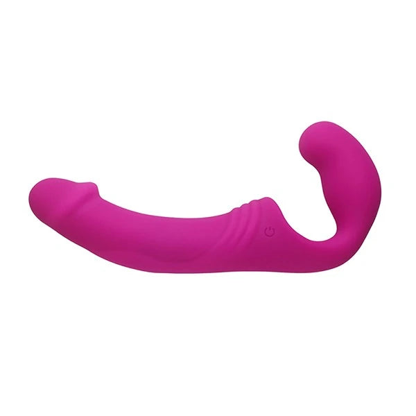 Aphrodisia Double Rider Strapless Strap-On Vibratör-Pink