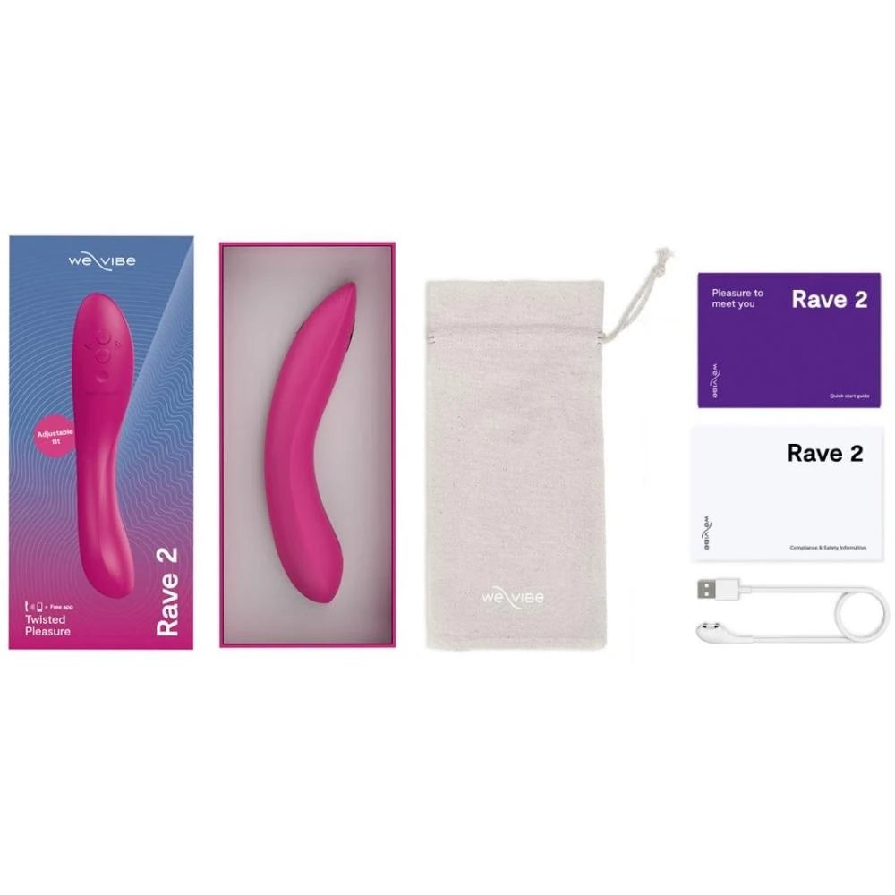We-Vibe Rave 2 Telefon Kontrollü G-Spot Vibratör