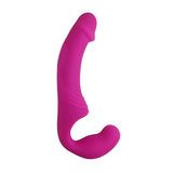 Aphrodisia Double Rider Strapless Strap-On Vibratör-Pink