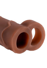 Pipedream Fantasy X-Tensions Perfect 2'' Testis Geçirmeli Amerikan Melez Penis Kılıfı