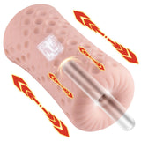 Shequ No.2 White Vagina İleri Geri Hareketli Vajina Masturbator SQ-MAT60137