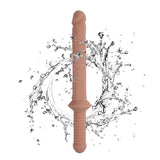 Great sword 32.5 Cm Tutmalı Çift Taraflı Dildo