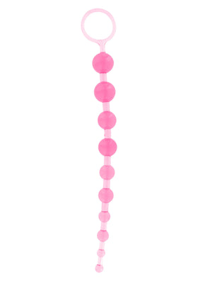 Toy Joy Thai Boncuklu Kademeli Artan Pembe Renk Anal Zevk Topları