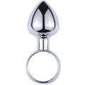 Erox Finger Small Metal Anal Plug