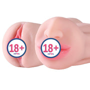 Xise Oral ve Vajinal Çift Taraflı Realistik Masturbator