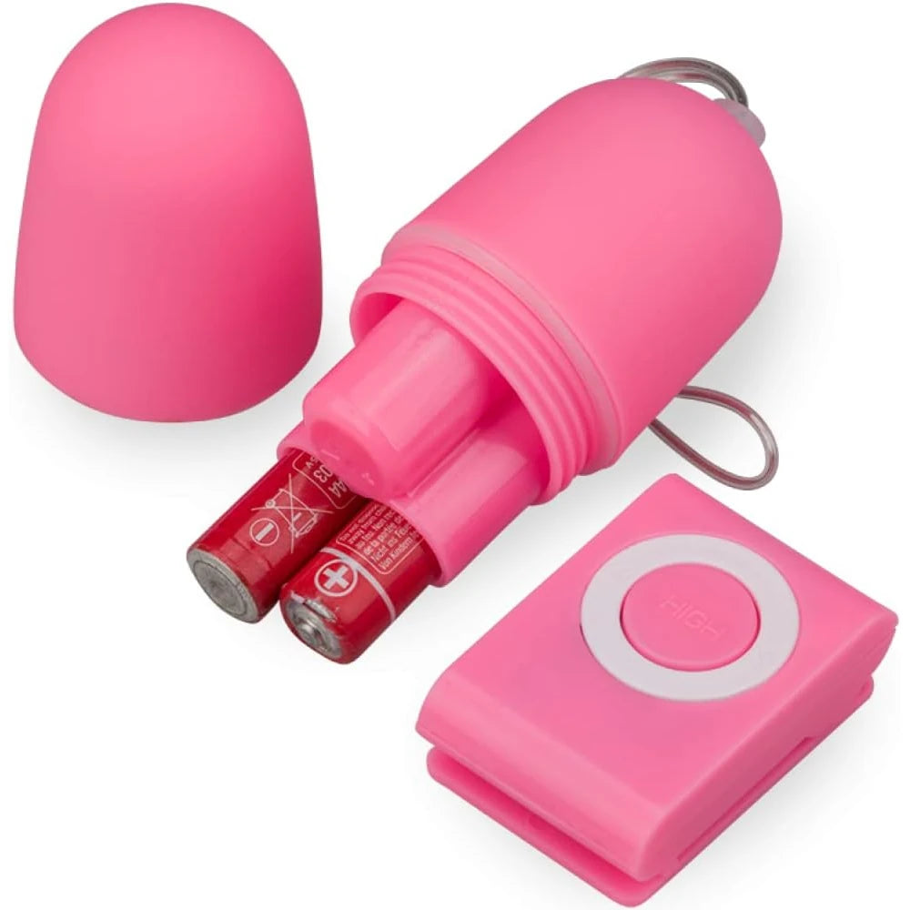Erox Exovid 20 Mod Uzaktan Kumandalı Giyilebilir Vibratör-Pink
