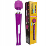Erox Magic Massager Purple Profesyonel 10 Modlu Güçlü Masaj Wand Vibratör