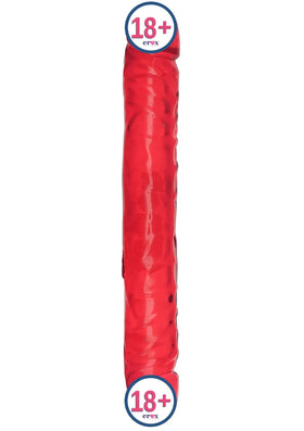 Doc Johnson Crystal Jellies 30 Cm Çift Taraflı Realistik Jel Penis