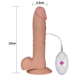 Lovetoy The Ultra Soft Dude Dildo 23 cm Titreşimli Realistik Penis LV1096