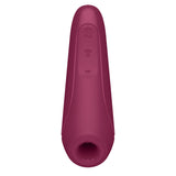 Satisfyer Curvy 1+ Telefon Kontrollü Emiş Güçlü Vibratör-Bordeaux
