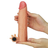 Lovetoy Nature Extender Doğal Et Dokulu Titreşimli Penis Kılıfı