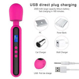 Shumix Oem Ultra Güçlü Masaj Aleti ve Vibratör Black
