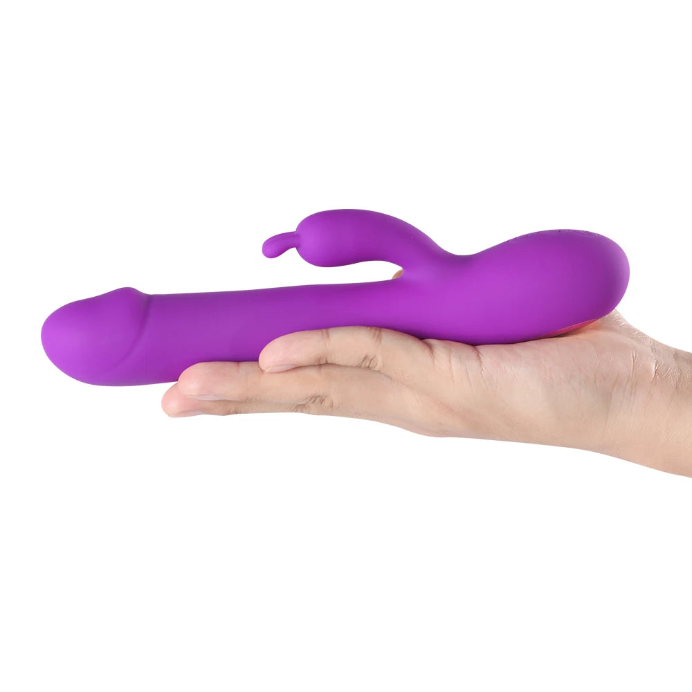 Shequ Mat Vibe Dönebilen Hareketli Klitoral Rabbit Vibratör SQ-V10091