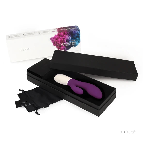 Lelo İna Wave Hareketli Rabbit Vibratör-Plum