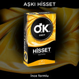 Okey Hisset 10'lu Prezervatif Kondom