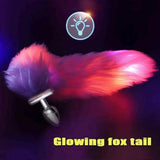 Erox The Anal Fantasy Led Lamp Tail Plug Işıklı Kuyruklu Anal Plug