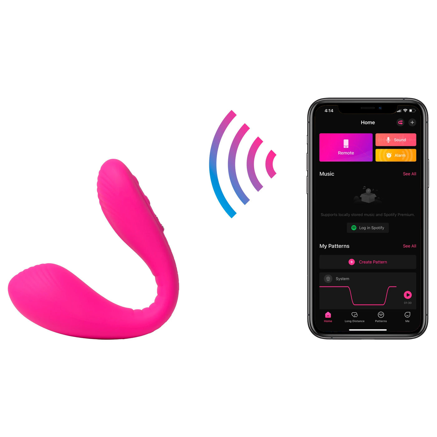 Lovense Quake (Dolce) Telefon Kontrollü Vibratör
