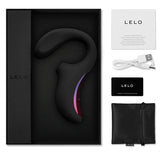 Lelo Enigma Dual Stimulation Sonic Massager Black Çift İşlevli Vibratör