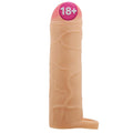 Pretty Love Bunion Penis Sleeve Testis Geçirmeli Realistik Penis Kılıfı