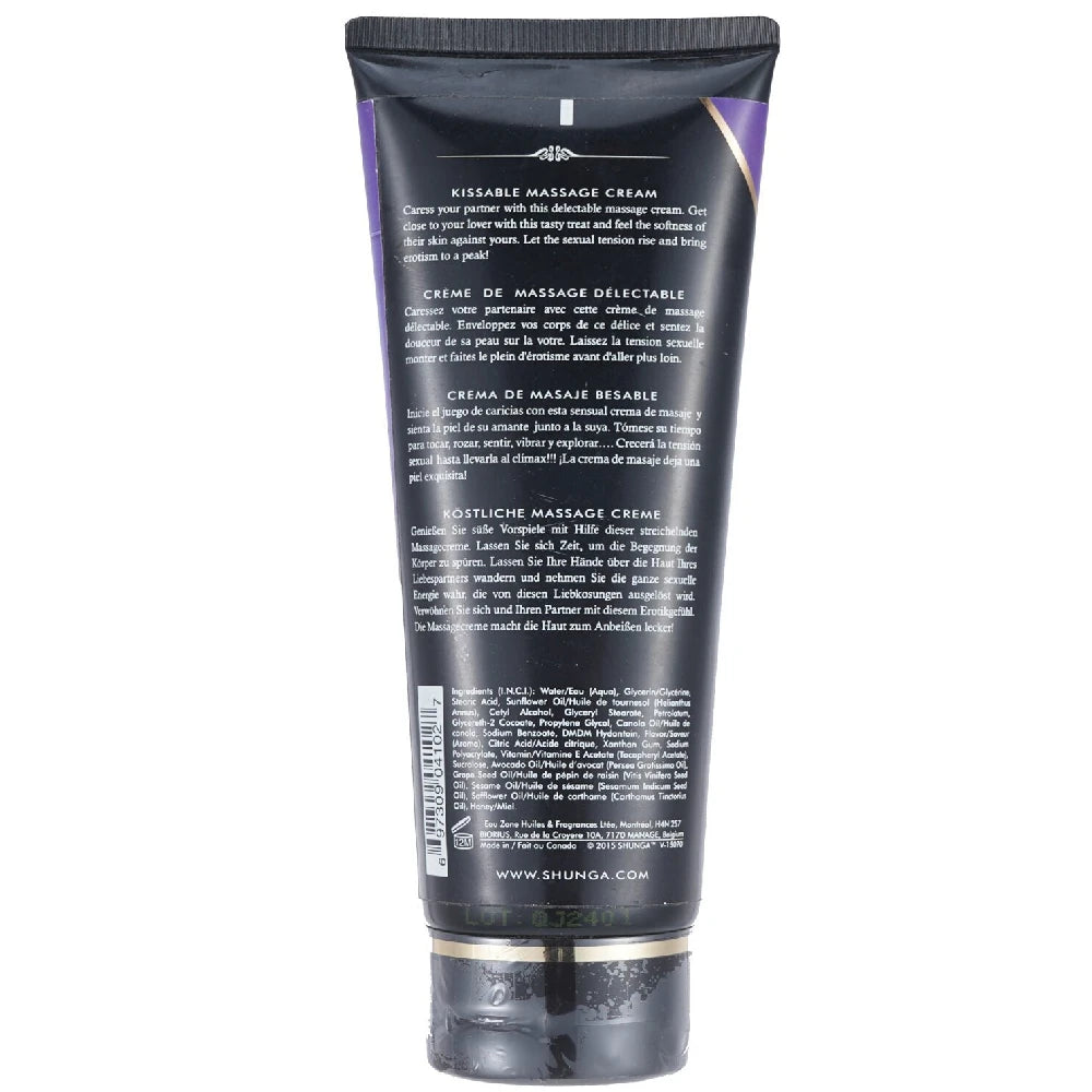 Shunga Kissable Massage Cream Exotic Fruits Öpülebilir Masaj Jeli 200 Ml.
