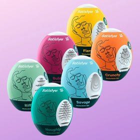 Satisfyer 6 Egg Set Masturbator Cep Tipi Vajina