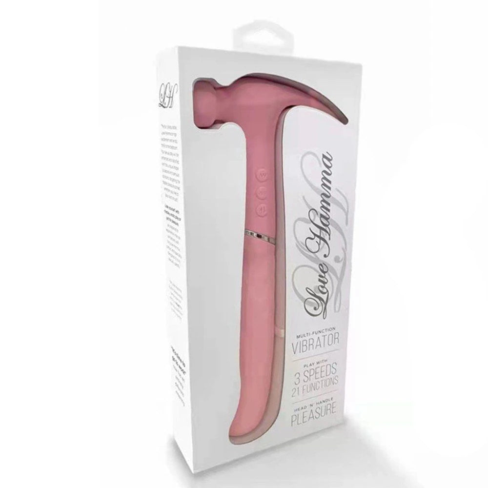 Erox Hammer Love Pink Ultra Güçlü Çekiç Vibratör