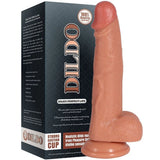 Shequ Archie Natural Çift Katmanlı 21 Cm Kemerli Realistik Penis