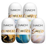 Svakom Hedy X Explore Your Limits 5 Farklı Dokulu Mini Tenga Mastürbatör