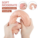 Xise Dildo Series Knight Flexible Realistik Penis XS-WBC10002-Flesh