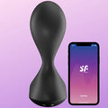 Satisfyer Sweet Seal Telefon Kontrollü Anal Titreşimli Plug-Black