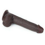 Lovetoy Sliding Skin Dildo Hareketli Deri Özellikli 23 Realistik Zenci Penis