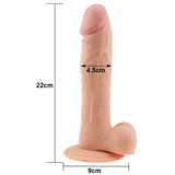 Lovetoy The Ultra Soft Dude Dildo 23 cm Realistik Penis LV1086