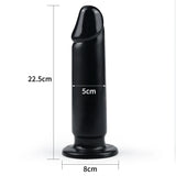 Lovetoy King Sized 22.5 cm Flexible Dev Anal Dildo